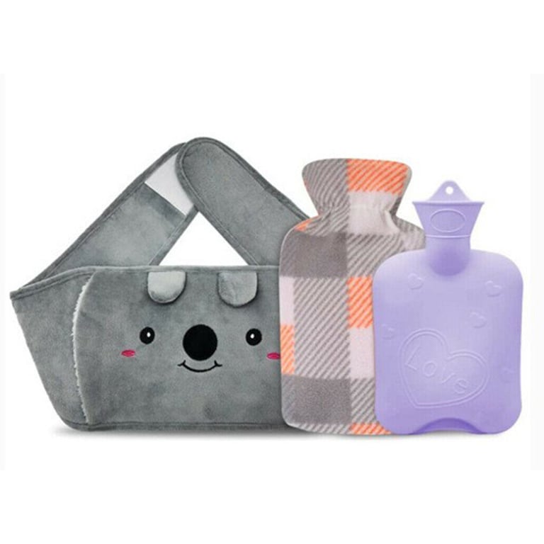 Plush Waist Cover Winter Belly Warmer with Hot Water Bottle | Cozy Koala thumbnail 4