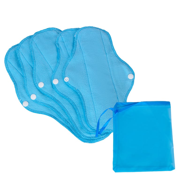 Washable Sanitary Pad Set for Hygienic Care | Reusable Pads Canada - image 1