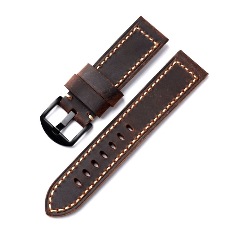Italian Cowhide Vegetable Tanned Watch Strap | Handmade Premium thumbnail 2