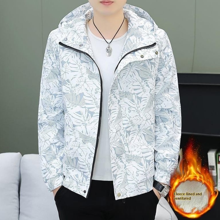 Thickened Fleece-Lined Workwear Jacket for Men | Commuter Style thumbnail 1