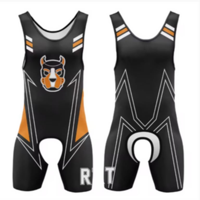 Dog-Head Bodysuit Wrestling Suit with Cutouts | Weightlifting - image 1