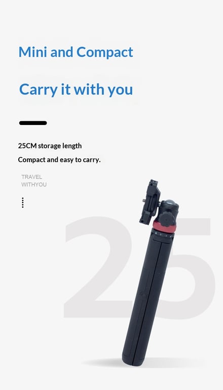 Portable Aluminum Alloy Selfie Stick For Phone Cameras | Home & Kitchen thumbnail 8