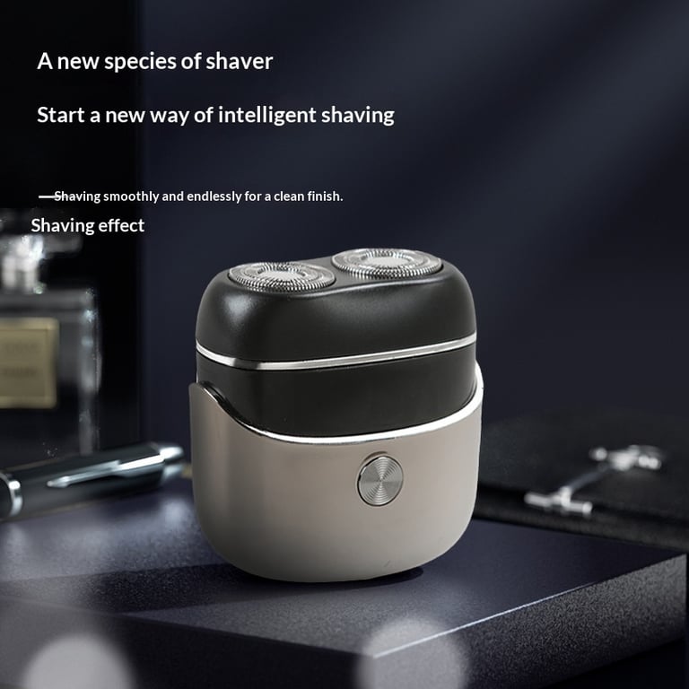 Full-Body Washable Dual-Head Magnetic Electric Shaver | Compact Travel thumbnail 9