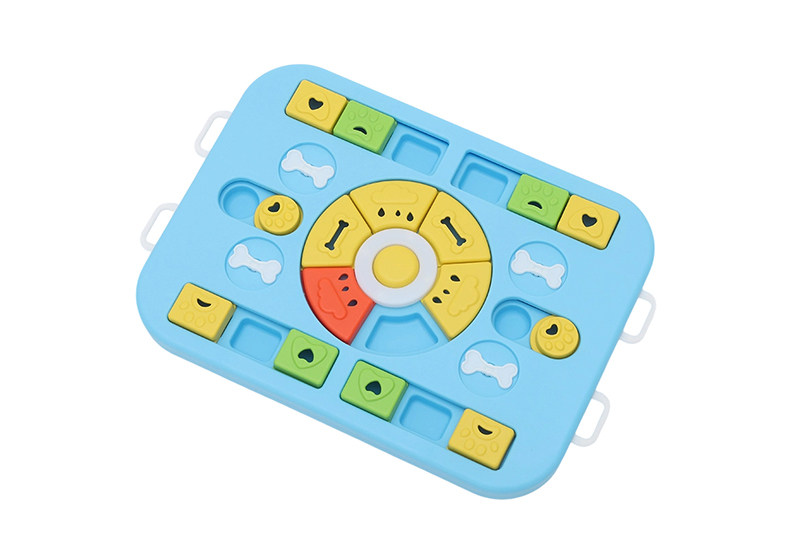 Dog Puzzle Toy with Treat Dispensing & Sniffing Mat | Interactive thumbnail 2