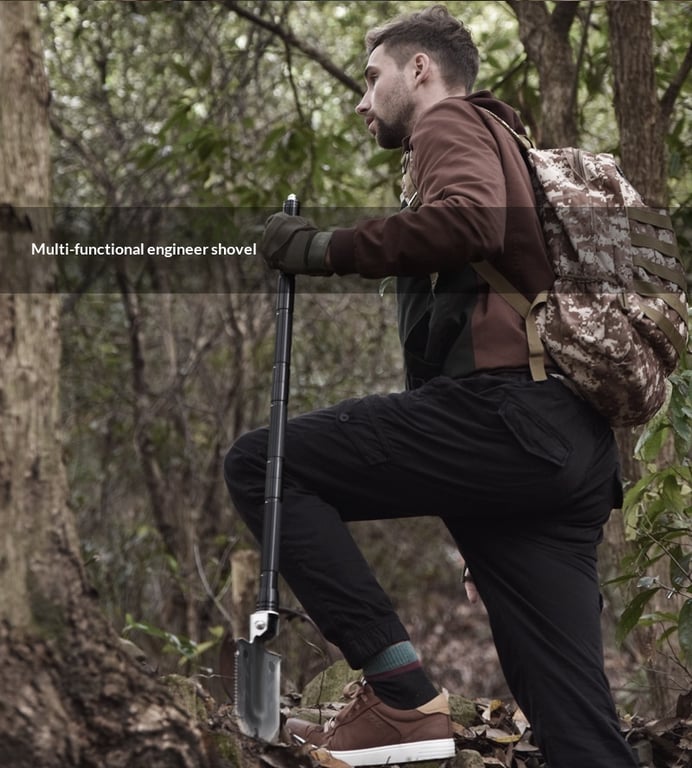 Portable Folding Self-Defense Shovel | High-Carbon Steel Canada thumbnail 12