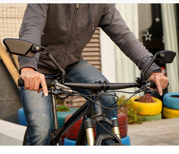 Adjustable Stainless Steel Bicycle Rearview Mirror | Safe Cycling thumbnail 12