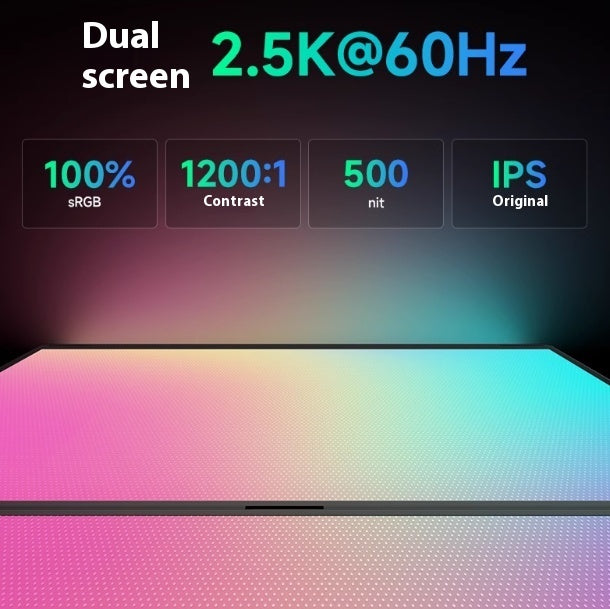 Dual-screen Portable Display