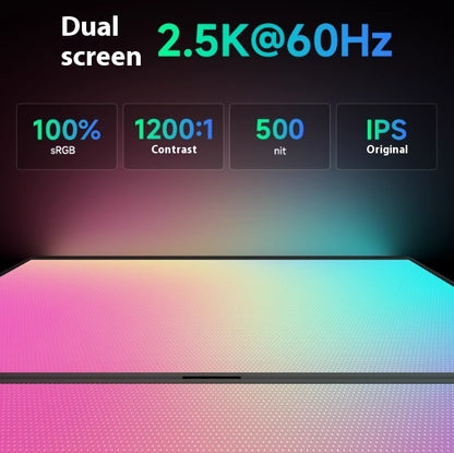 Dual-screen Portable Display