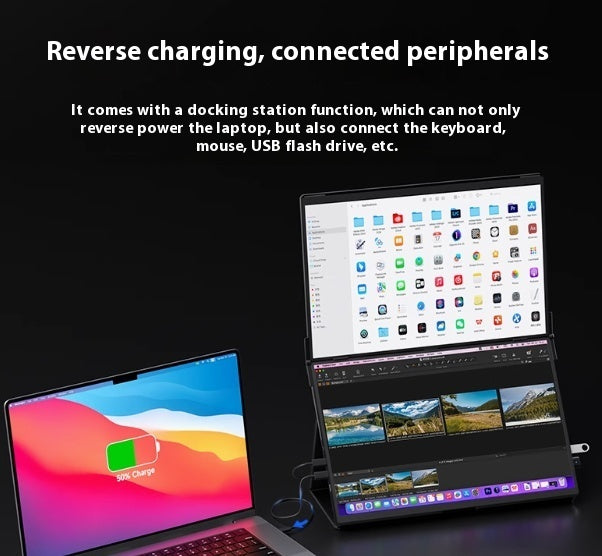 Dual-screen Portable Display