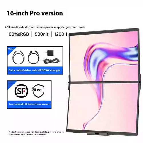 Dual-screen Portable Display