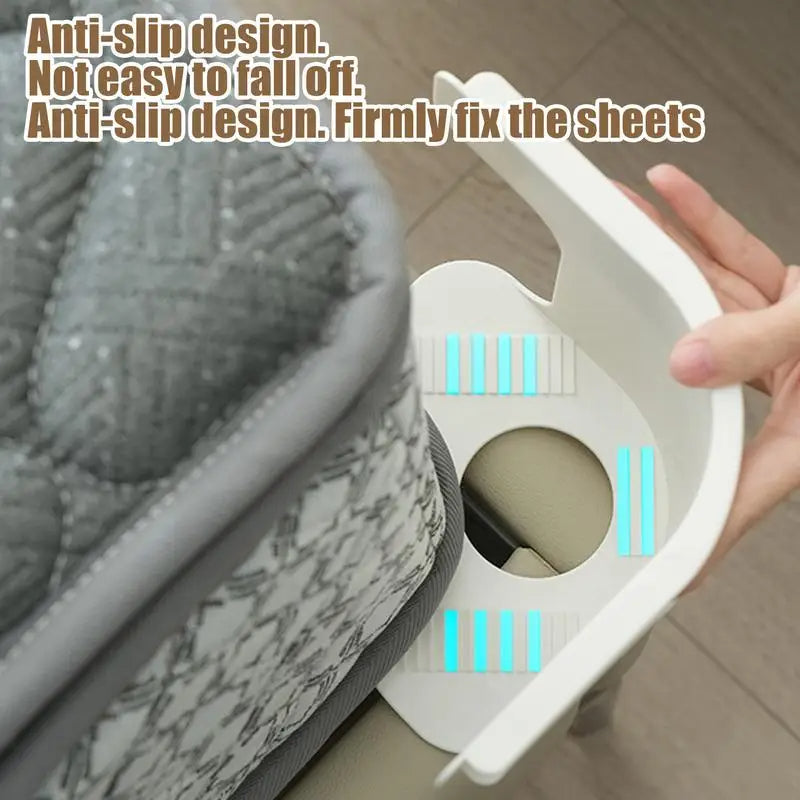 Sleep-Friendly Bed Clips