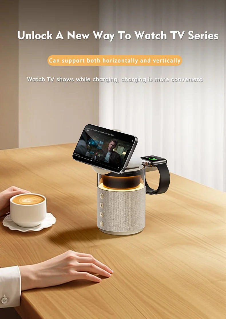 Magnetic Wireless Charger Hub