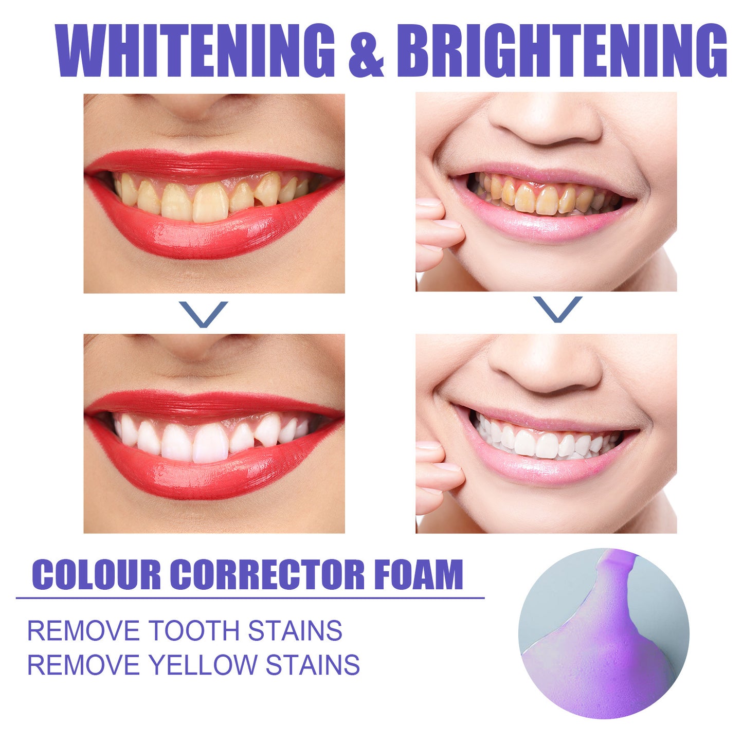 Bright Smile Foaming Toothpaste