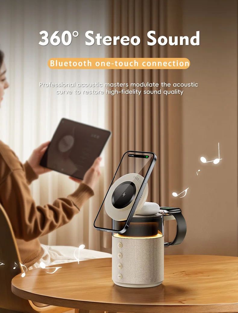 Magnetic Wireless Charger Hub